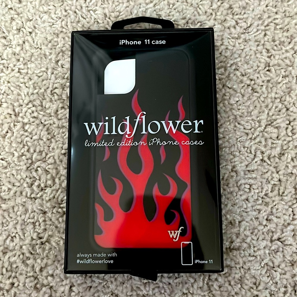 Wildflower Flames iphone 11 case